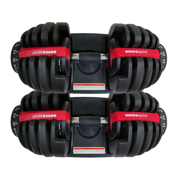 mancuerna ajustable 24kg par