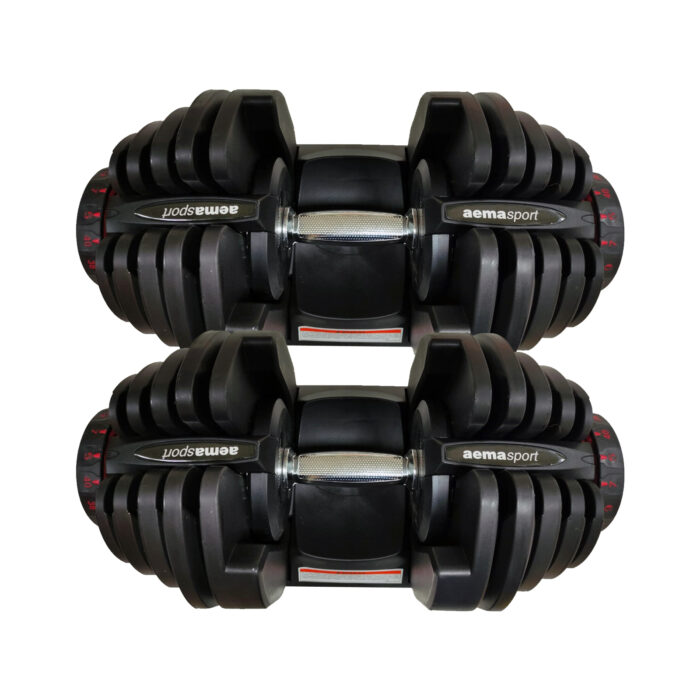 mancuerna ajustable 40 kg. par