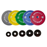 Discos Pesas Olímpicos Bumper Color (Set de 2 unidades)